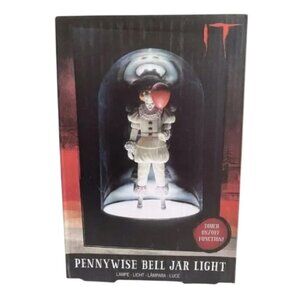 IT Pennywise CLOWN bell jar light figure by PALADONE Creepy display figure